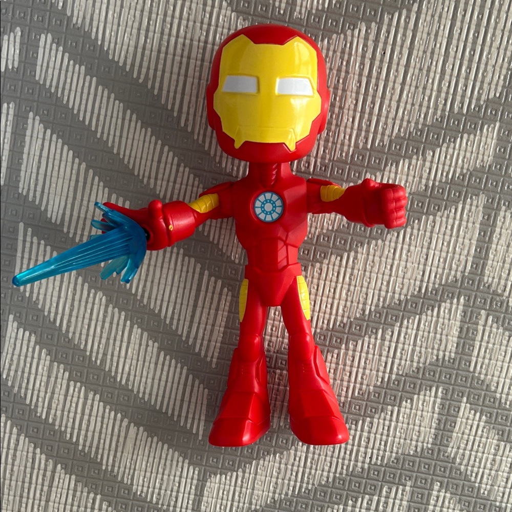 Iron Man Action Figure - Red and Yellow